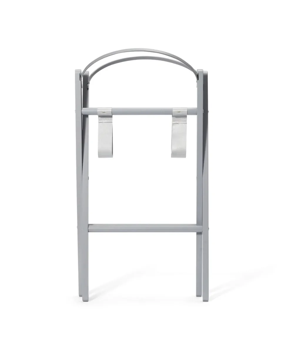 SnuzBaskit Moses Basket & Stand - Light Grey/Dove
