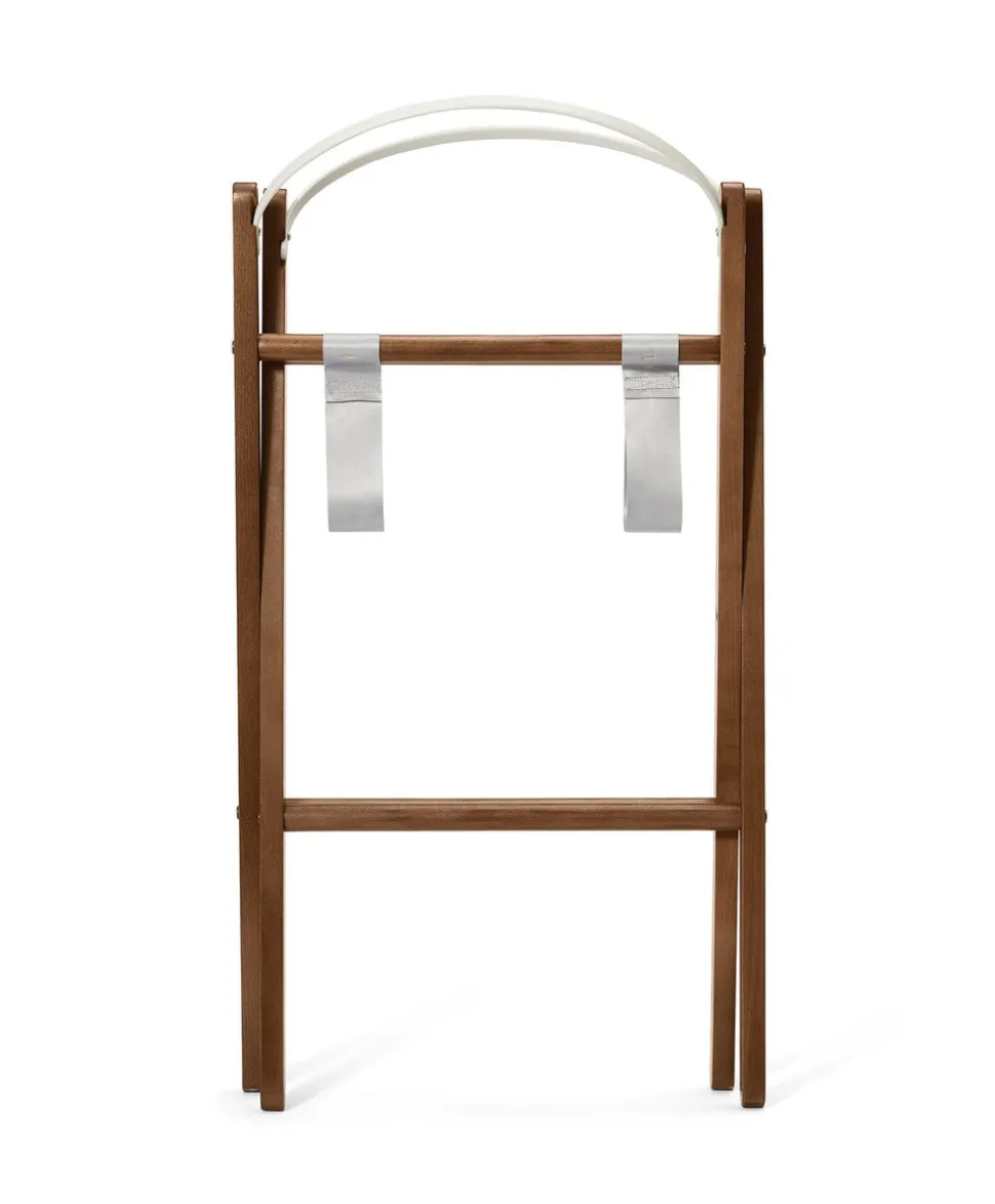 SnuzBaskit Moses Basket & Stand - Barley/Walnut