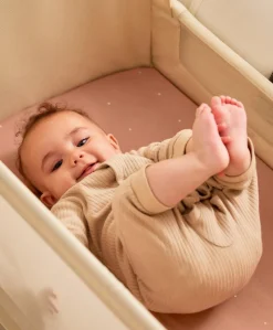 SnuzPod 5 Bedside Crib - Cashmere