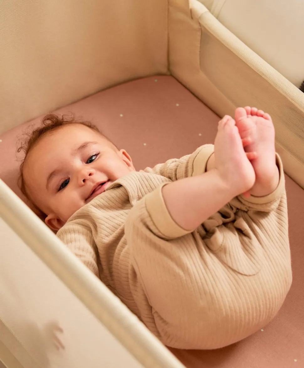 SnuzPod 5 Bedside Crib - Cashmere
