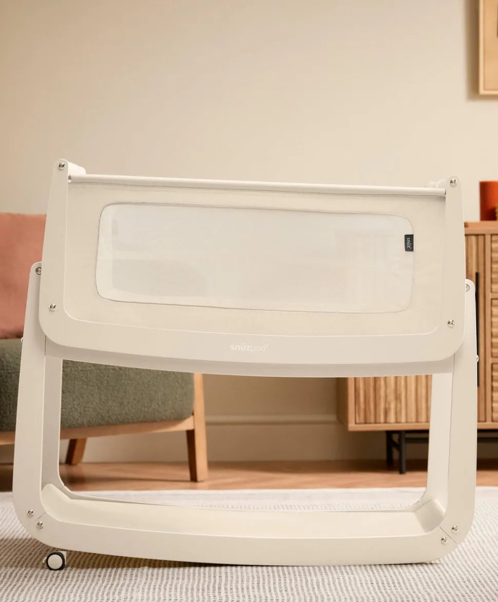 SnuzPod 5 Bedside Crib - Cashmere