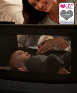 SnuzPod 5 Bedside Crib - Graphite