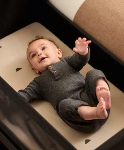 SnuzPod 5 Bedside Crib - Graphite