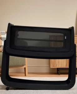 SnuzPod 5 Bedside Crib - Graphite