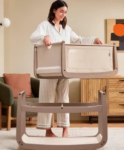 SnuzPod 5 Bedside Crib - Mocha