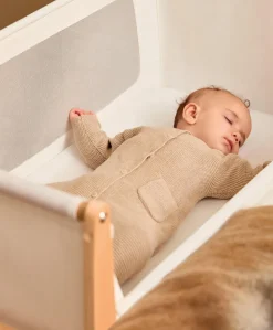 SnuzPod 5 Bedside Crib - Natural