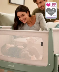 SnuzPod 5 Bedside Crib - Sage