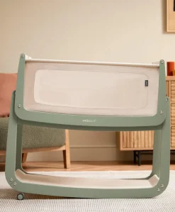SnuzPod 5 Bedside Crib - Sage