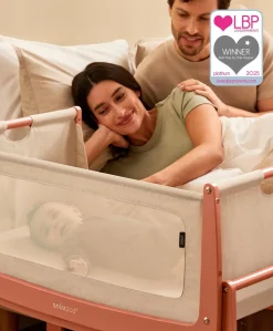 SnuzPod 5 Bedside Crib - Terracotta
