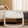 SnuzPod 5 Bedside Crib - White