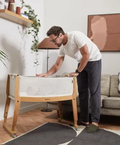 Snuzpod Studio Bedside Crib - Stockholm