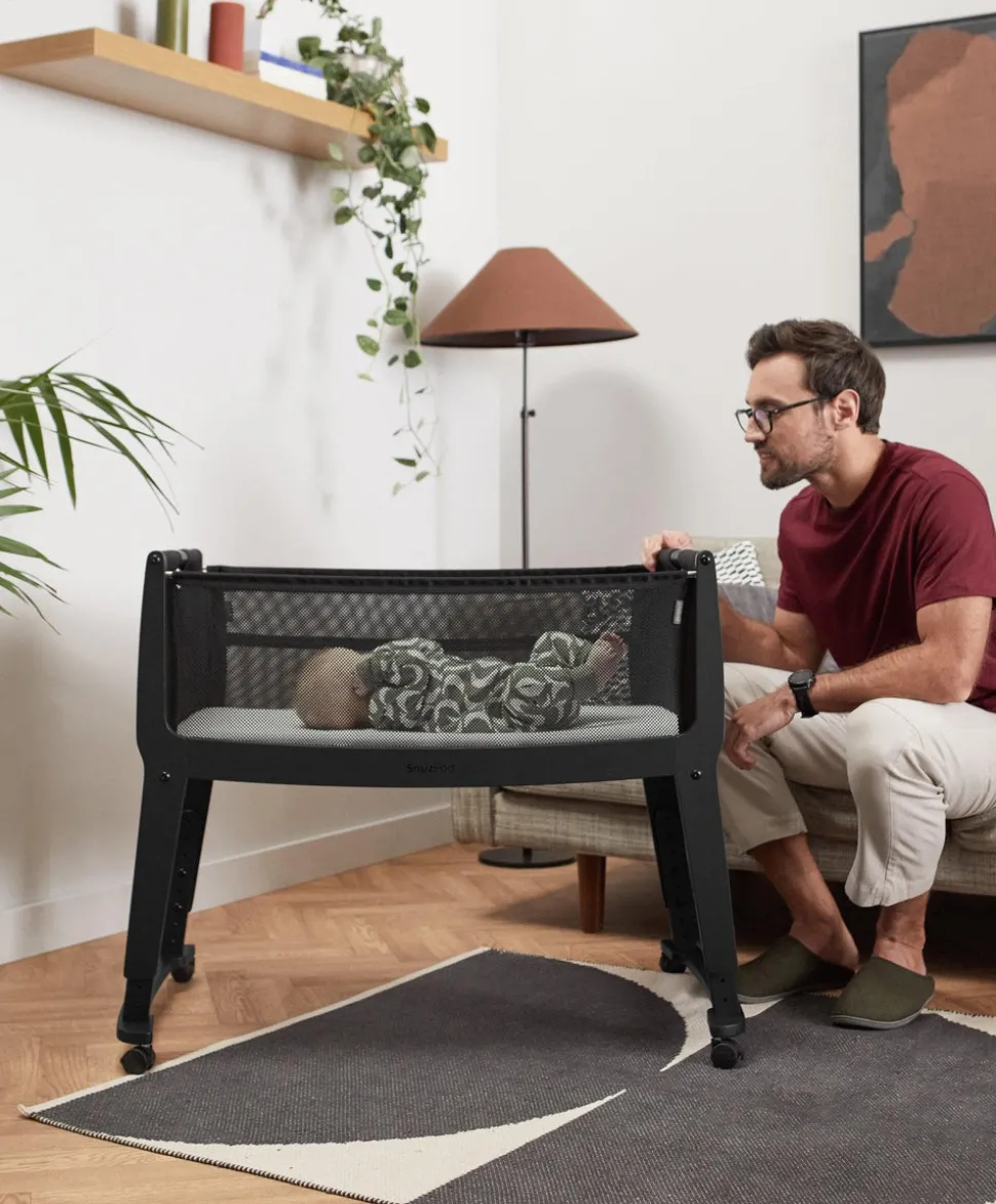 SnuzPod Studio Bedside Crib - Brooklyn