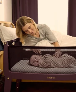 SnuzPod Studio Bedside Crib - Rome