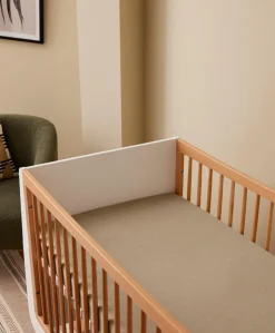 Snüz Twin Pack Cot & Cotbed Sheets - Sage Cross