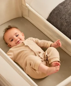 Snüz Twin Pack Crib Sheets - Sage Cross