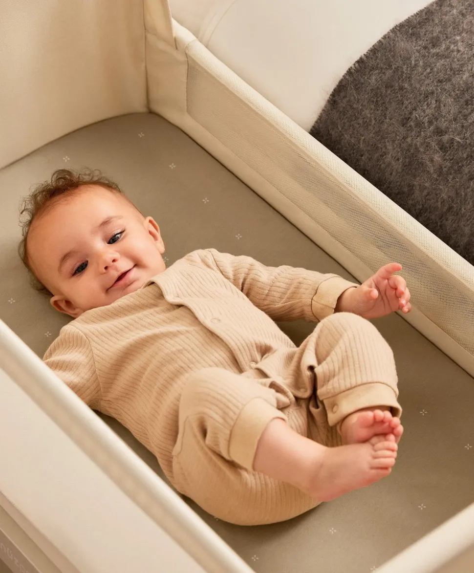 Snüz Twin Pack Crib Sheets - Sage Cross