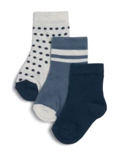 Socks (Set of 3) - Blue