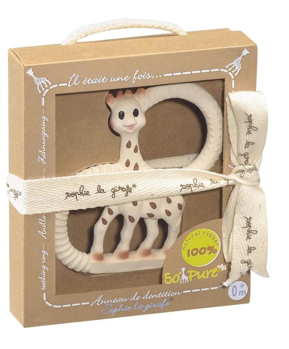 Sophie The Giraffe Toy with Two Teething Rings
