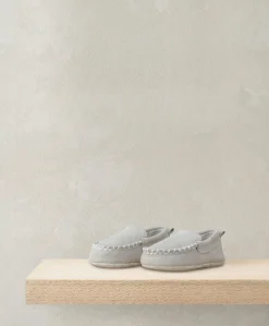 Stitch Detail Suede Shoes