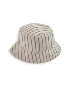 Stripe & Chambray Bucket Hat