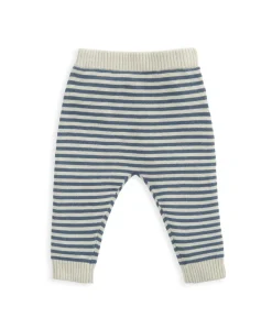 Stripe Jumper & Leggings Set - Blue
