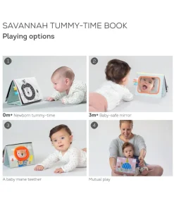 Taf Toys - Savannah Adventures Tummy Time Book