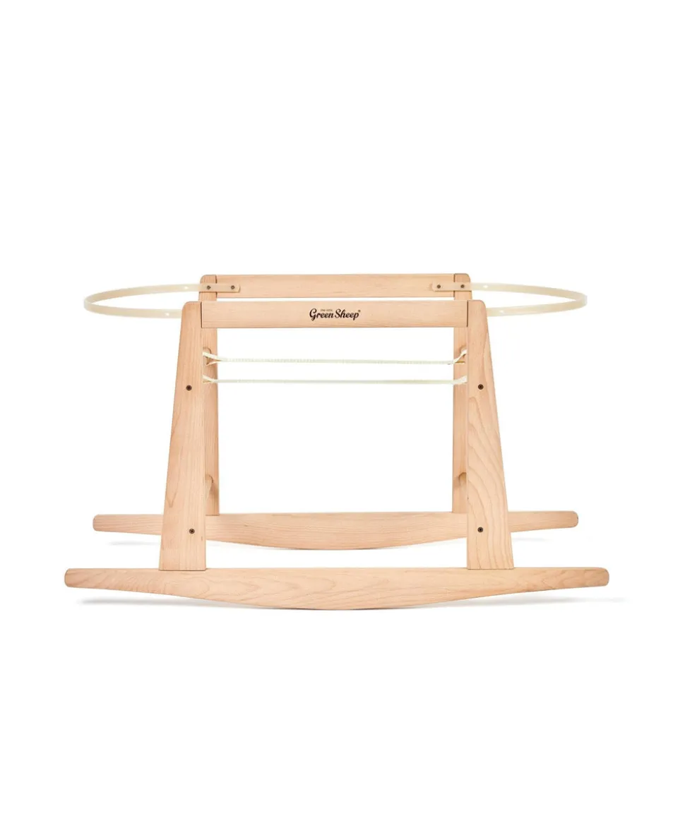 The Little Green Sheep Moses Basket Rocking Stand