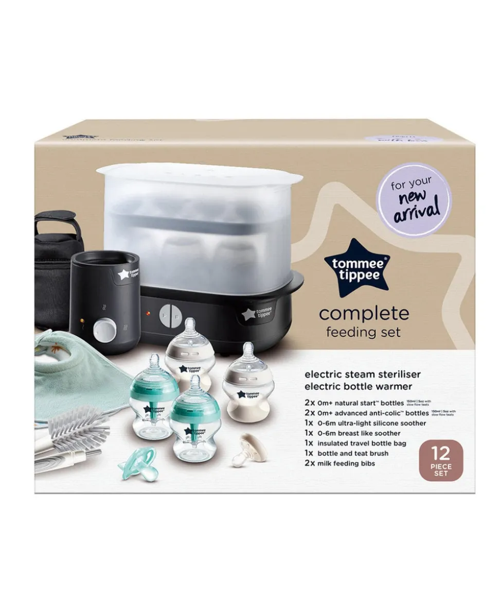 Tommee Tippee Complete Feeding Set - Black