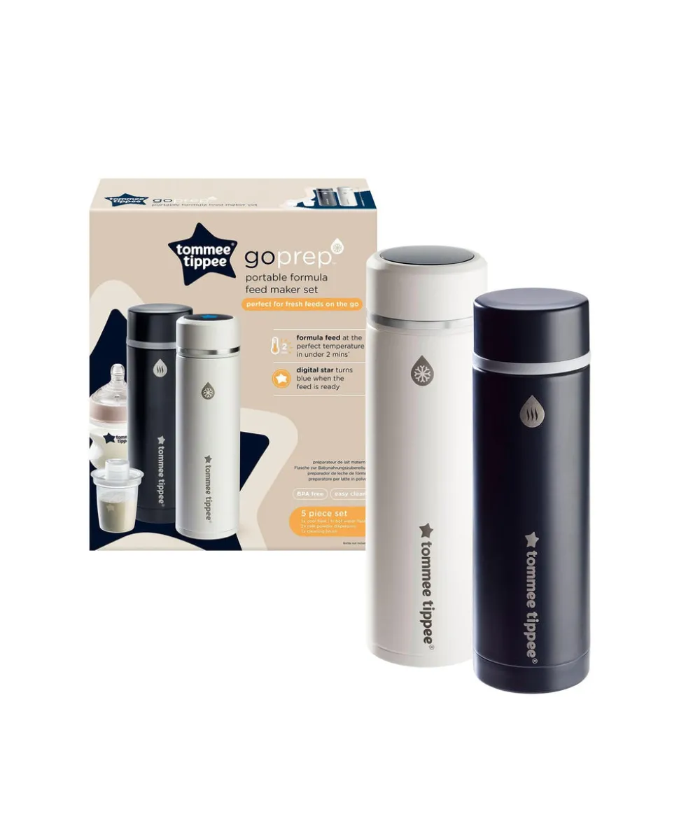 Tommee Tippee GoPrep Duo Formula Feed Maker - Black & White
