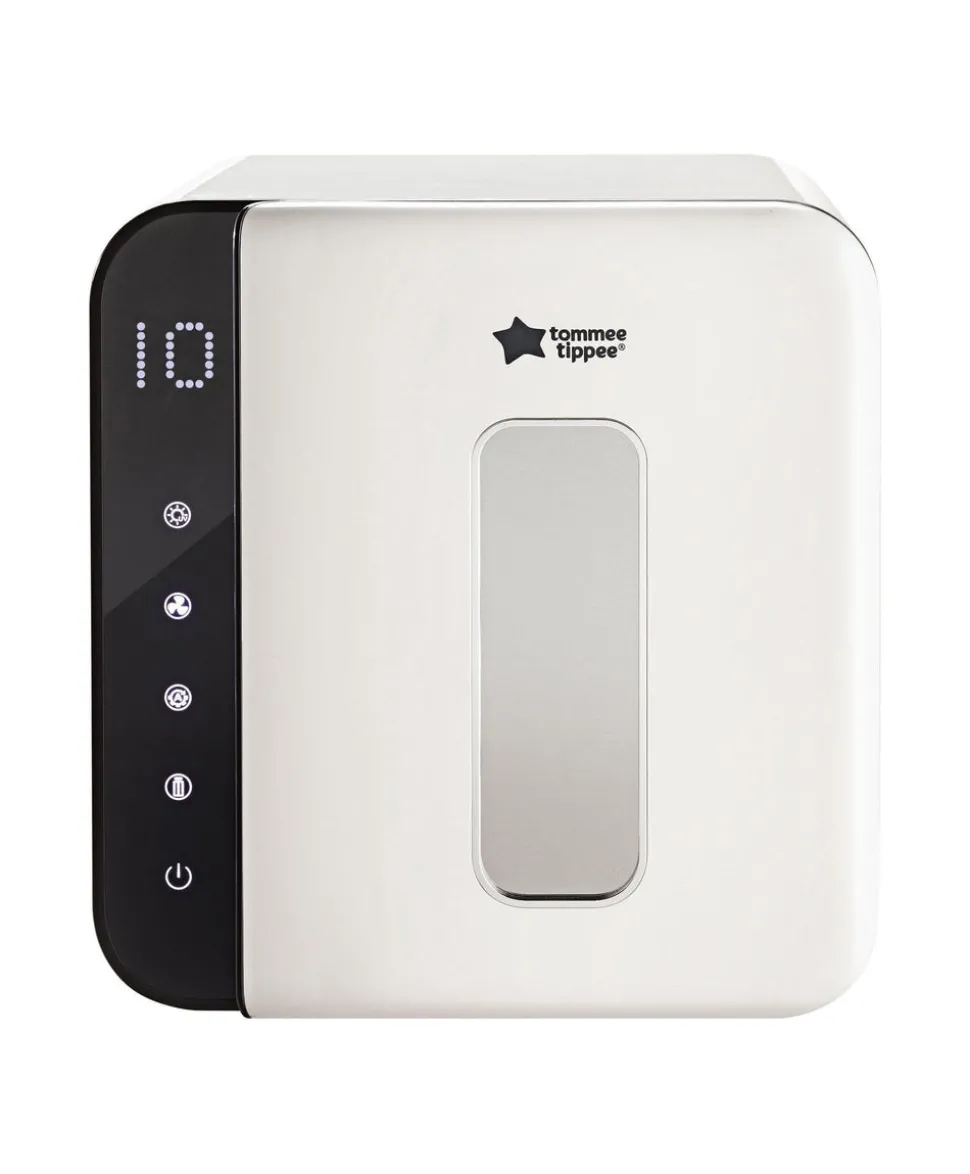 Tommee Tippee Ultra UV 3-in-1 Electric Steriliser & GoPrep Formula Feed Maker Bundle - White