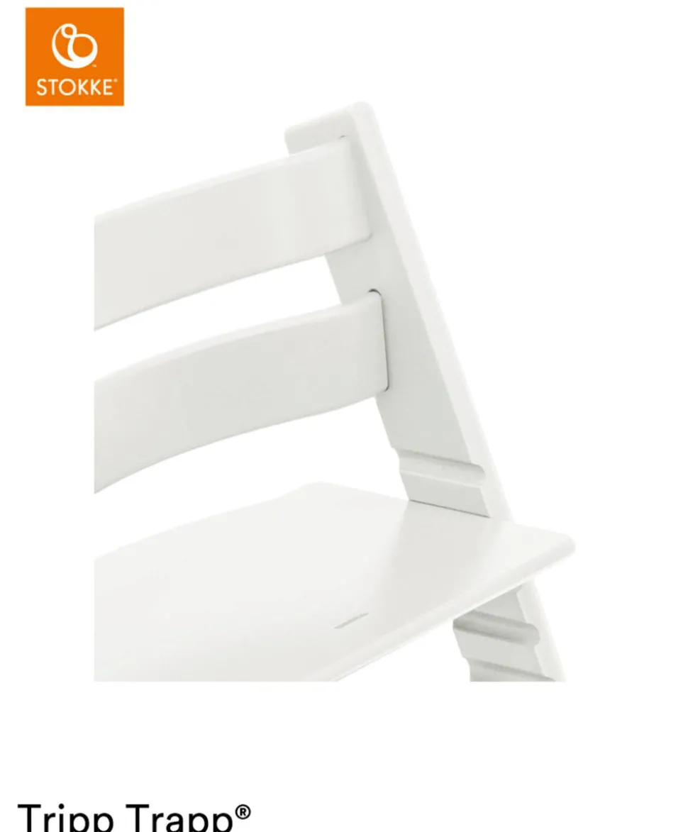 Tripp Trapp Highchair & Baby Set - White