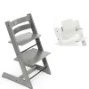 Tripp Trapp Highchair & Baby Set - Storm Grey