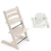 Tripp Trapp Highchair & Baby Set Bundle - White Wash