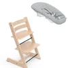 Tripp Trapp Highchair & Newborn Set Bundle - Natural