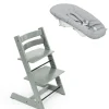 Tripp Trapp Highchair & Newborn Set Bundle – Glacier Green