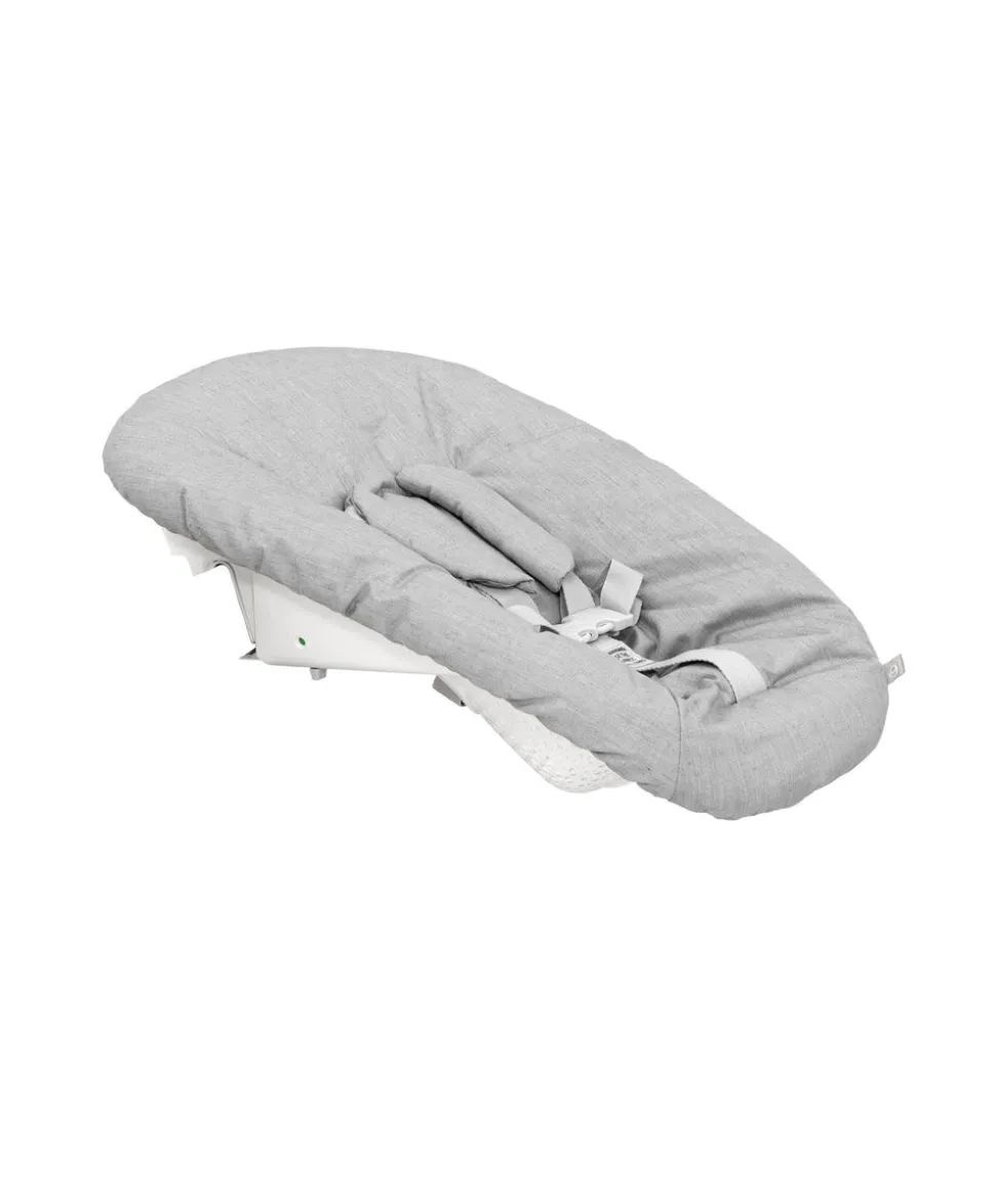Tripp Trapp Highchair & Newborn Set Bundle - Storm Grey