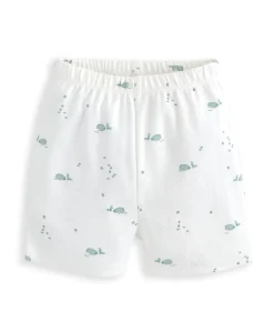 T-Shirt & Shorts Set (2 Pieces) - Whale Print