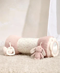 Tummy Time Roll - Welcome to the World Pink