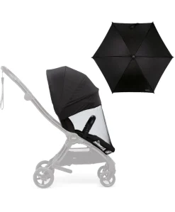 Universal Parasol & Airo Sunshield and Insect Net - Black