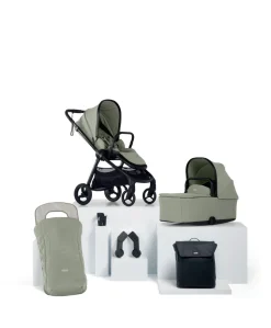 Vardo Pushchair Bundle (6 Pieces) - Sage