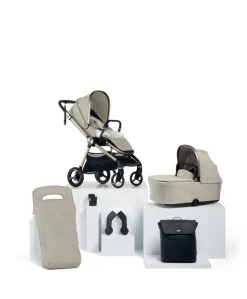 Vardo Pushchair Bundle (7 Pieces) - Shell