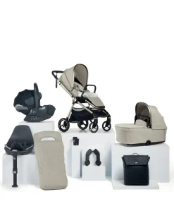 Vardo Pushchair Bundle with Cybex Cloud T (9 Pieces) - Shell