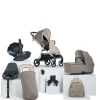 Vardo Pushchair Bundle with Cybex Cloud T Car Seat (9 Pieces) - Heritage