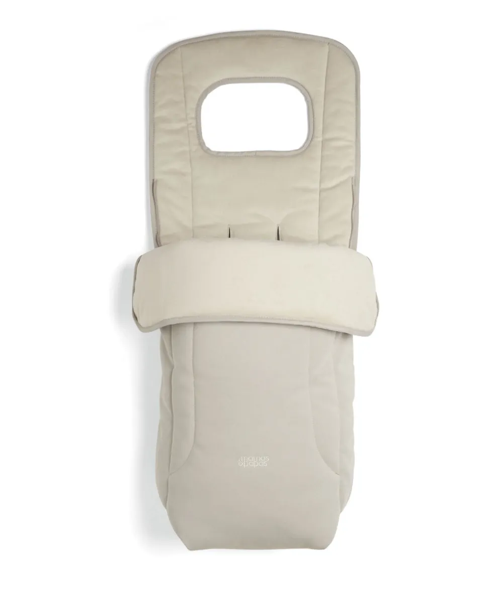 Vardo Pushchair Bundle with Cybex Cloud T Car Seat (9 Pieces) - Shell/Cosy Beige