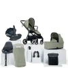 Vardo Pushchair Bundle with Cybex Cloud T Car Seat (8 Pieces) - Sage