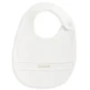 Velour Bib - White