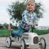 Vilac Ride On Metal Car Toy - Off White