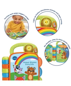 VTech Animal Rhymes Storytime Interactive Book