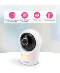 VTech RM9761 Wi-Fi 1080p Smart Baby Cam – White