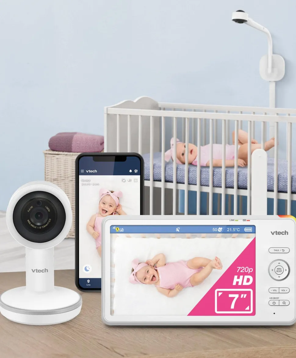 VTech RM7787HD 7” Over-The-Cot Smart Monitor